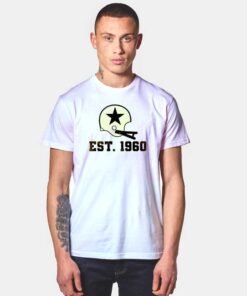 Cowboys Est 1960 Helmet With Star T Shirt