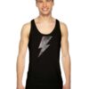 David Bowie Logo Eyes Lightning Tank Top