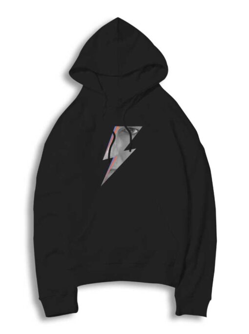 David Bowie Logo Eyes Lightning Hoodie