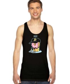 Dilla Donuts Angel Ring Cap Tank Top