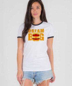 Dream Big McDonalds Big Mac Burger Ringer Tee