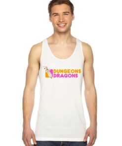 Dungeons And Dragons Donuts Sword Tank Top