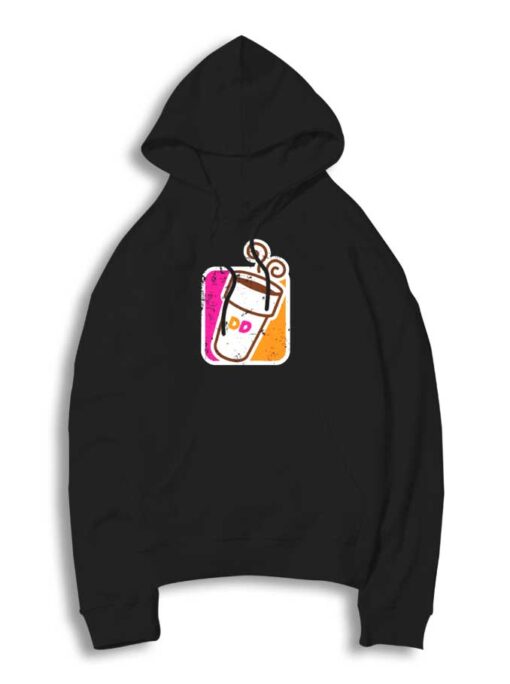 Dunkin Donuts Retro Coffee Logo Hoodie