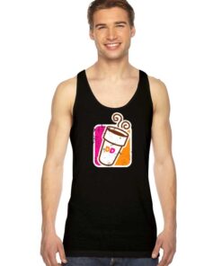 Dunkin Donuts Retro Coffee Logo Tank Top