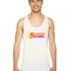 Dunkin Ronpa Black White Bear Donuts Tank Top