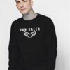 Eddie Van Halen Heart Wings Sweatshirt