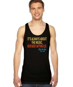 Eddie Van Halen It's Always About The Music Crop Top Shirt