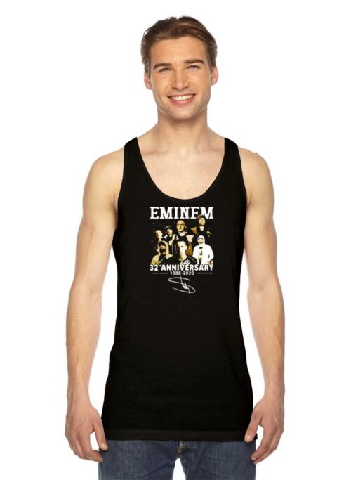 Eminem 32nd Anniversary 1988-2020 Tank Top