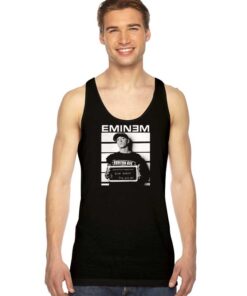 Eminem Mug Shot Slim Shady Tank Top