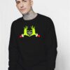 Grinch Hand Love Choose Kind Sweatshirt