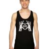 Halloween Hers Skeleton Heart Logo Tank Top