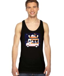 Halloween Spooky I Scream Van Tank Top