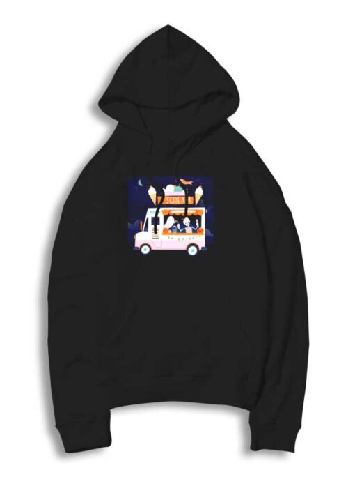 Halloween Spooky I Scream Van Hoodie