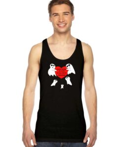 Halloween You're Never Alone You Have Deamons Tank Top