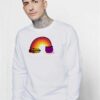 Happy Halloween Rainbow Brewing Pot Sweatshirt