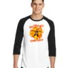 Homer Simpsons See You In Hell Candy Boys Raglan Tee