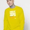 Hot Mustard Contain Egg McDonald Label Sweatshirt