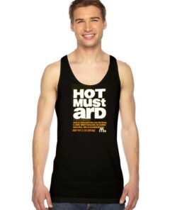 Hot Mustard Contain Egg McDonald Label Tank Top