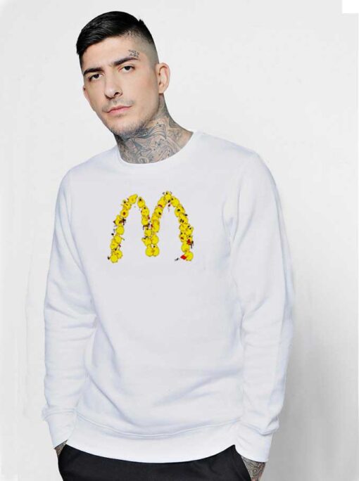 I'm Loving It McDonalds Chicken Logo Sweatshirt