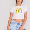 I'm Loving It McDonalds Chicken Logo Crop Top Shirt