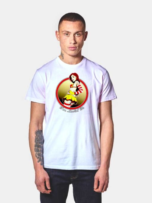 I'm Loving It McDonalds Women Ronald T Shirt