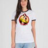 I'm Loving It McDonalds Women Ronald Ringer Tee