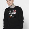 I'm Speaking Biden Harris 2020 Election Debate Sweatshirt