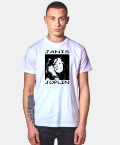 Janis Joplin American Glasses Singer T Shirt