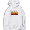 Japanese Anime Hentai Flames Logo Hoodie