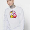 Japanese Maneki Neko Daruma Kawaii Sweatshirt