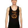 Keep Calm It's Just Halloween Pumpkin Tank Top