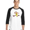 Killer Ronald Loving It McDonalds Raglan Tee