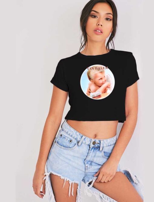 Lover Van Halen Baby Angel Crop Top Shirt