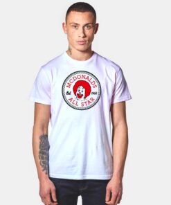 McDonalds All Star Converse Est 1955 Logo T Shirt