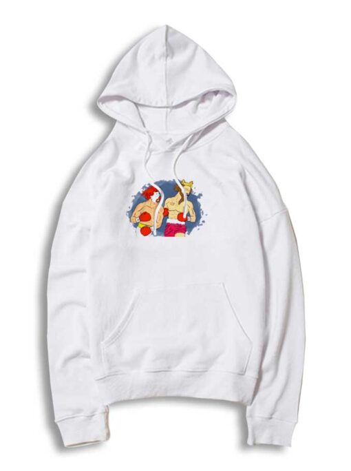 McDonalds vs Burger King Boxing Match Hoodie