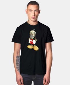 Mickey Mouse Bad Robot Helmet T Shirt