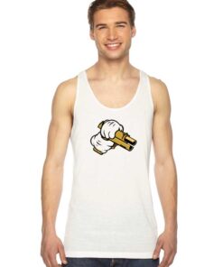 Mickey Mouse Cock A Handgun Tank Top