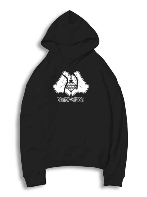 Mickey Mouse Hand Diamond Logo Hoodie