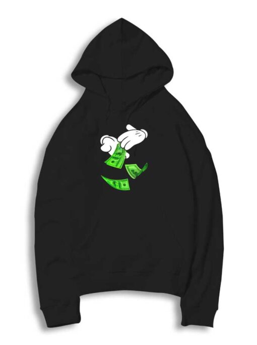 Mickey Mouse Make It Rain Money Hoodie