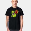 Monster Slimer Ghostbusters Logo T Shirt