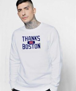 Mookie Betts Thanks Boston 50 Sweatshirt