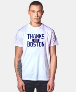 Mookie Betts Thanks Boston 50 T Shirt