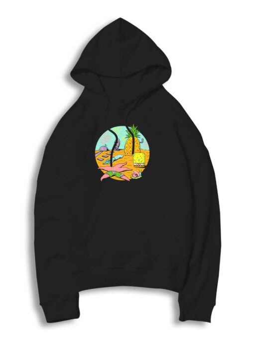 Nautical Nonsense Sea Life Spongebob Hoodie