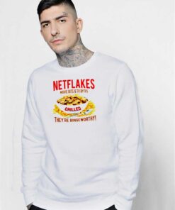 Netflakes Movie And TV Chilled Netflix Sweatshirt