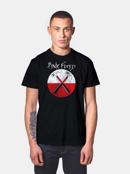 Pink Floyd Hammers Mad Flag T Shirt