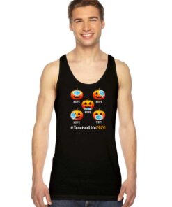 Pumpkin How To Use Mask Teacher Life 2020 Tank Top