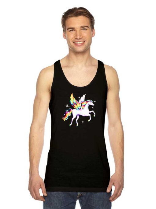 Rainbow Unicorn One Of a Kind Magical Animal Tank Top