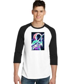 Rest In Memory Eddie Van Halen Raglan Tee