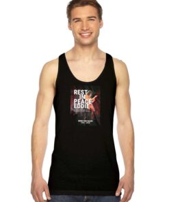 Rest In Peace Eddie Van Halen 1955-2020 Tank Top