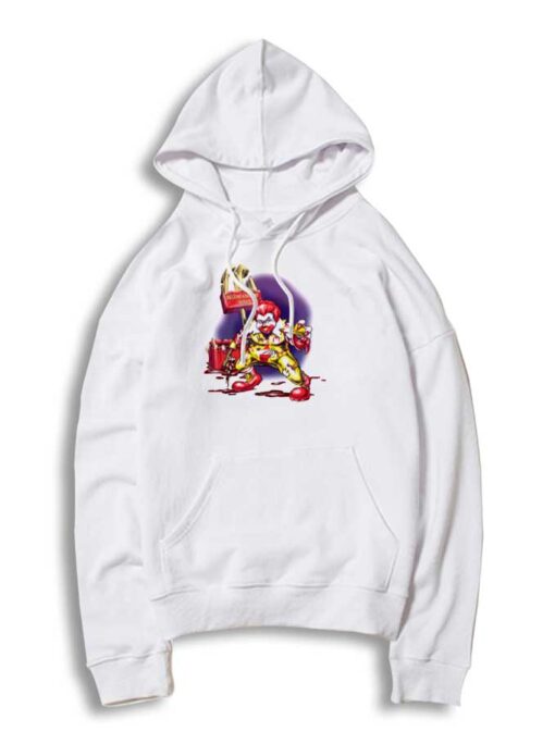 Ronald Serial Killer Clown Of McDonalds Hoodie